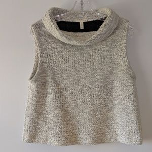 Eileen Fisher white sweater tank